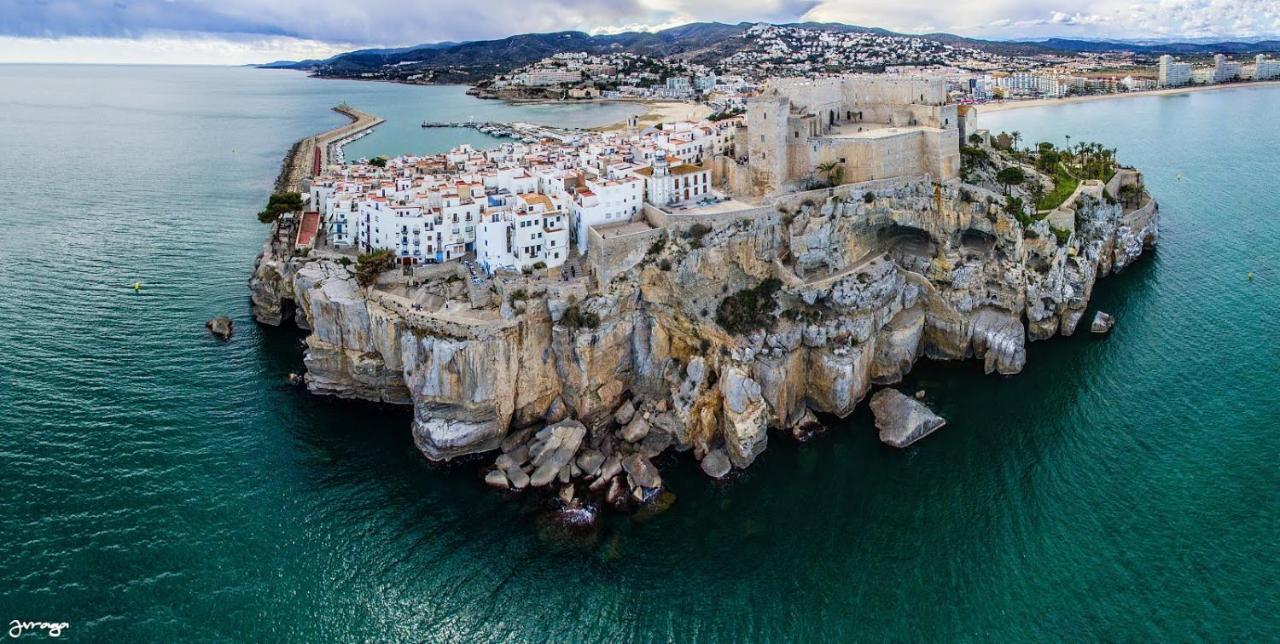 Apartamento Dos Terrazas, Vistas Al Mar. Piscina Peñíscola エクステリア 写真