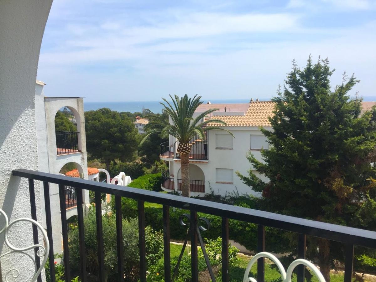 Apartamento Dos Terrazas, Vistas Al Mar. Piscina Peñíscola エクステリア 写真