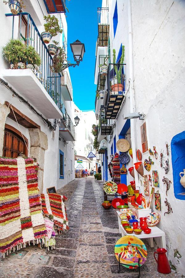 Apartamento Dos Terrazas, Vistas Al Mar. Piscina Peñíscola エクステリア 写真