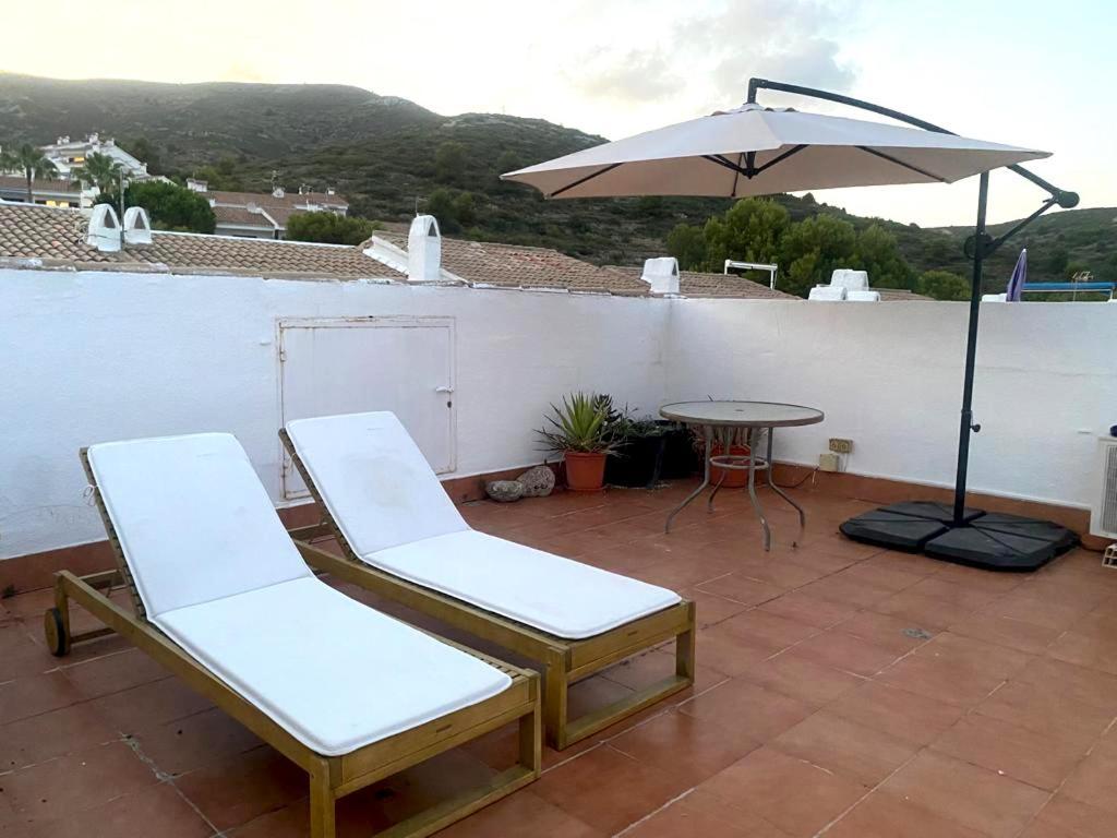 Apartamento Dos Terrazas, Vistas Al Mar. Piscina Peñíscola エクステリア 写真